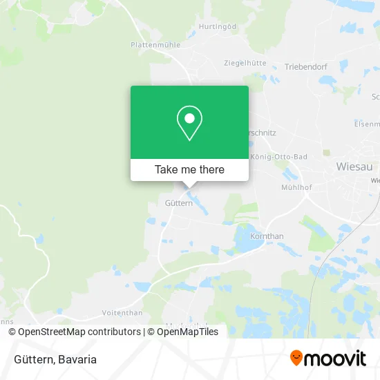 Карта Güttern