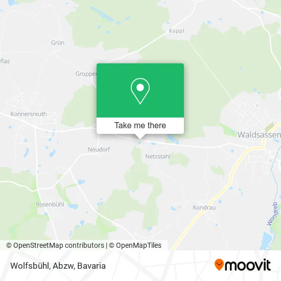 Карта Wolfsbühl, Abzw
