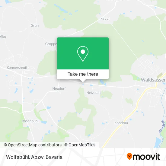 Карта Wolfsbühl, Abzw