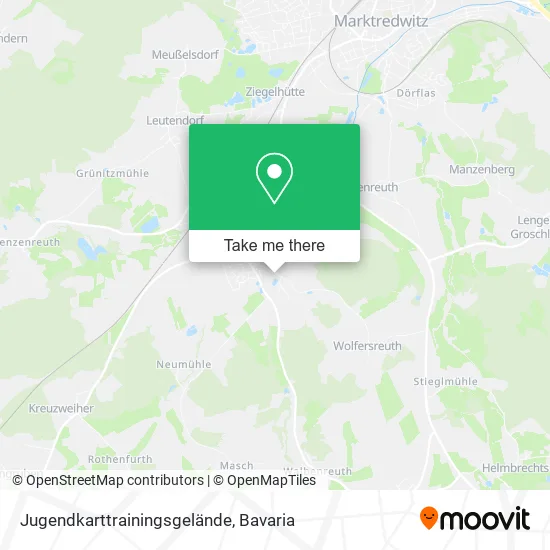 Карта Jugendkarttrainingsgelände