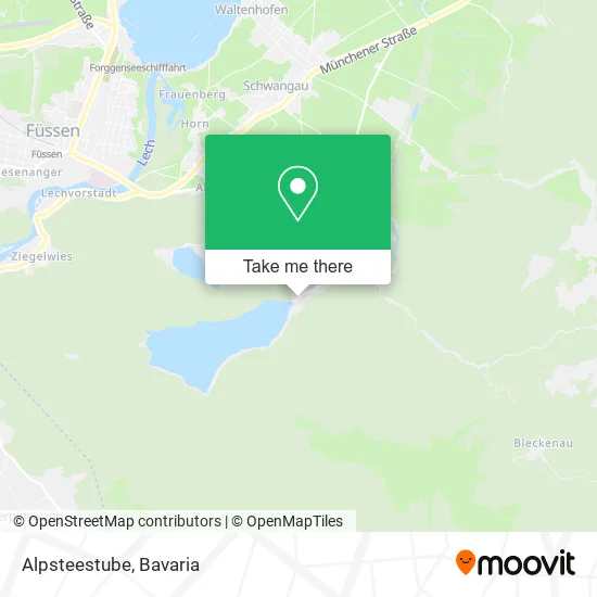 Карта Alpsteestube