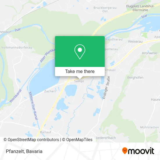 Карта Pfanzelt