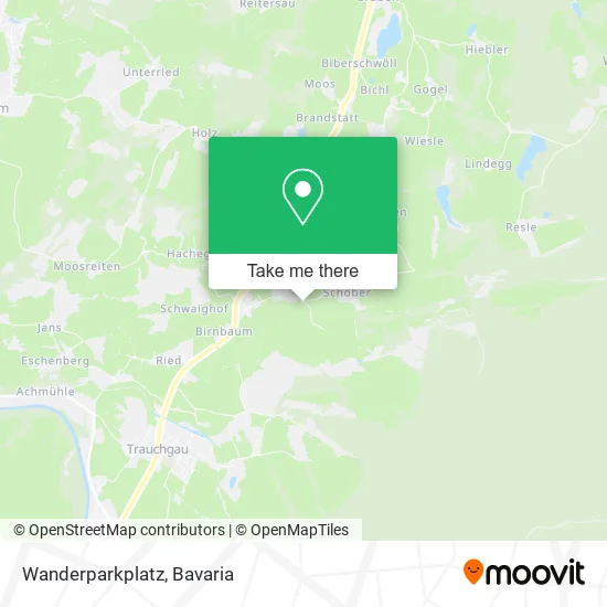 Карта Wanderparkplatz