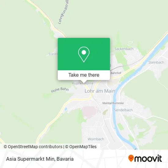Карта Asia Supermarkt Min