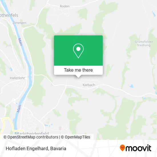 Карта Hofladen Engelhard