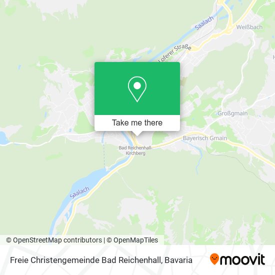 Freie Christengemeinde Bad Reichenhall map