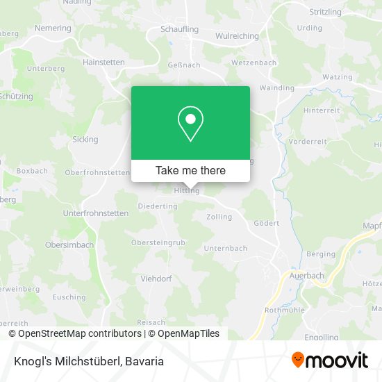 Карта Knogl's Milchstüberl