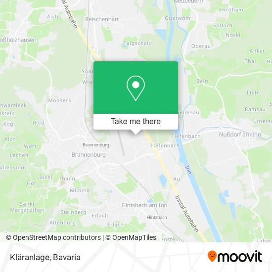 Карта Kläranlage