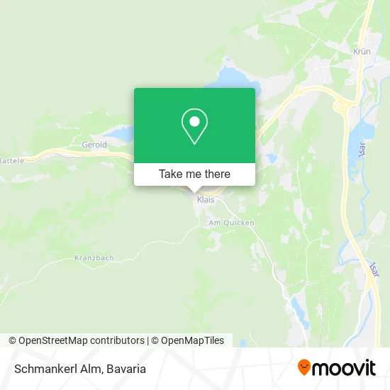 Карта Schmankerl Alm