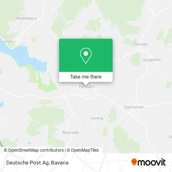 Карта Deutsche Post Ag