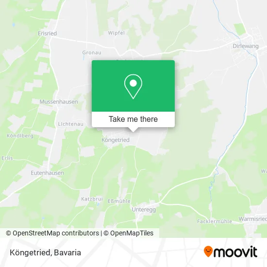 Карта Köngetried