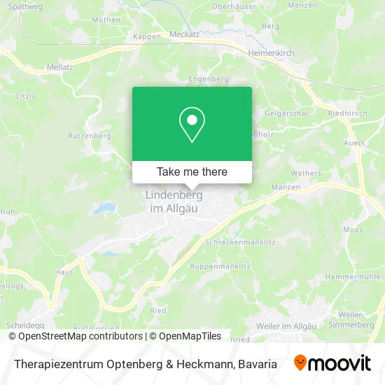 Карта Therapiezentrum Optenberg & Heckmann