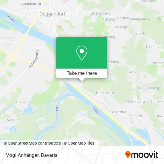 Карта Vogl Anhänger