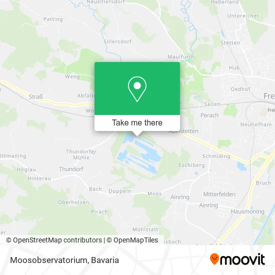 Карта Moosobservatorium