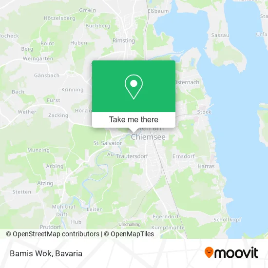 Карта Bamis Wok