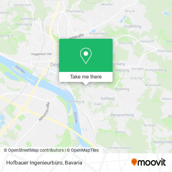 Карта Hofbauer Ingenieurbüro