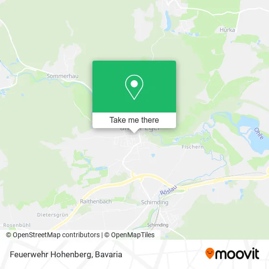 Карта Feuerwehr Hohenberg