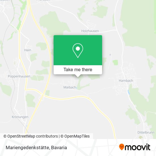 Mariengedenkstätte map
