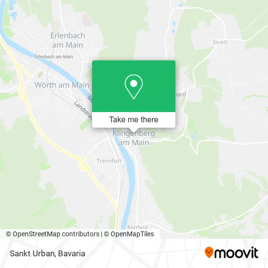 Карта Sankt Urban