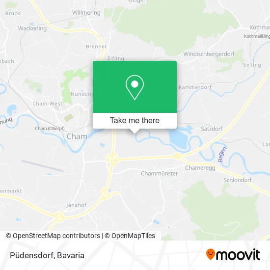 Карта Püdensdorf