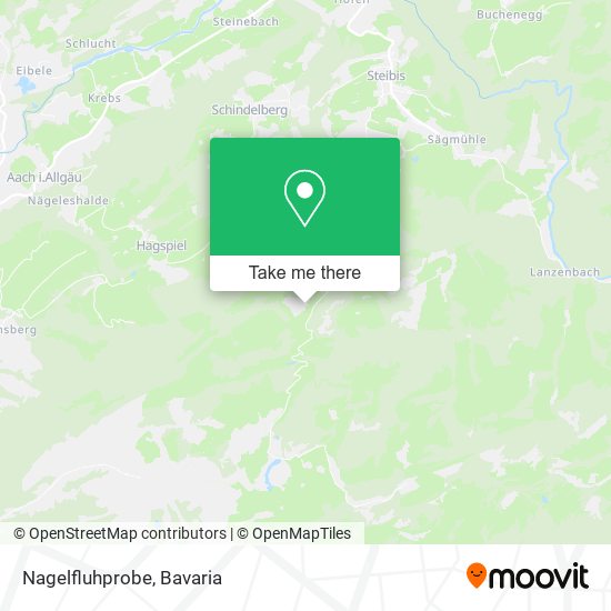Карта Nagelfluhprobe