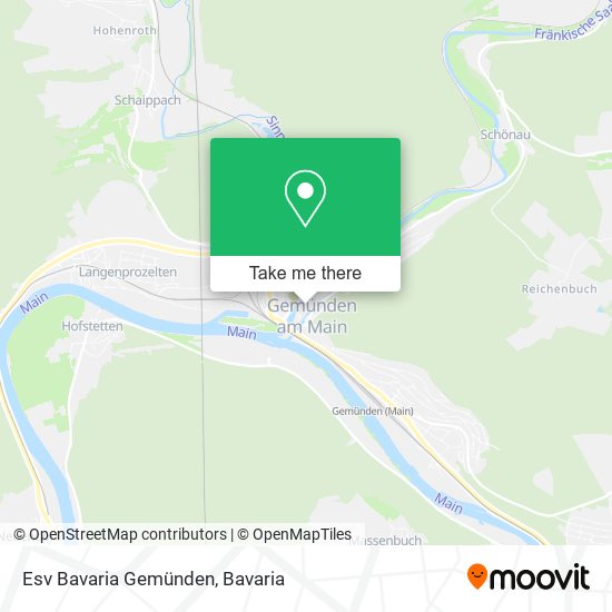 Esv Bavaria Gemünden map