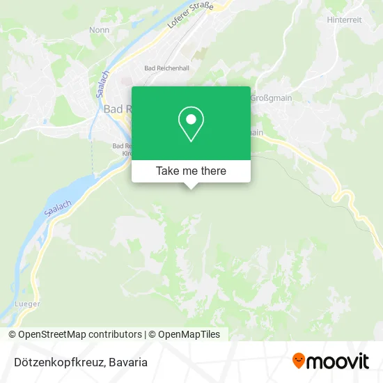 Карта Dötzenkopfkreuz