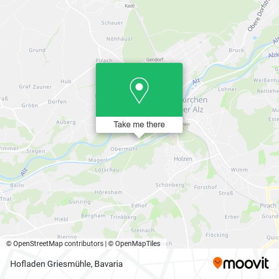 Hofladen Griesmühle map