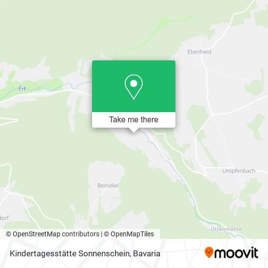 Kindertagesstätte Sonnenschein map