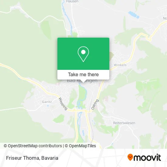 Карта Friseur Thoma