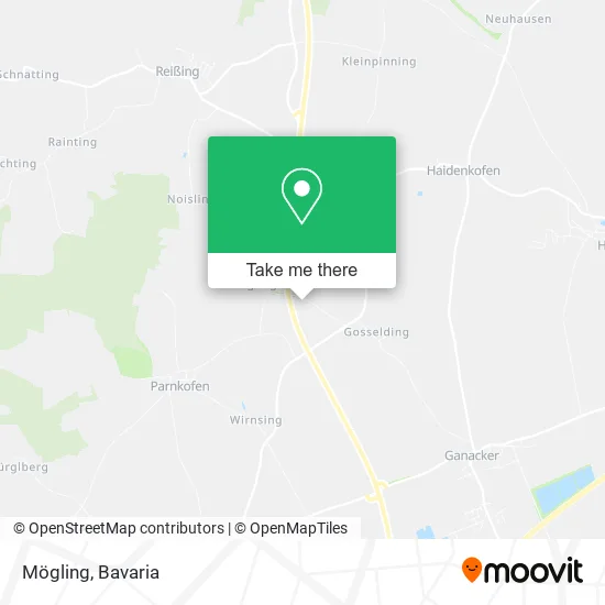 Карта Mögling