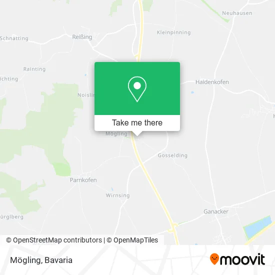 Карта Mögling