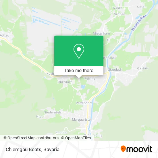 Карта Chiemgau Beats