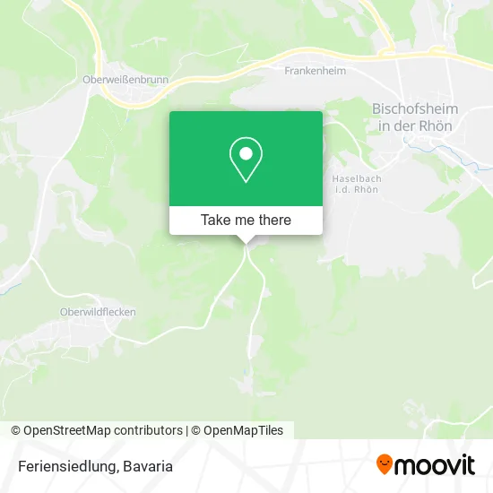 Карта Feriensiedlung