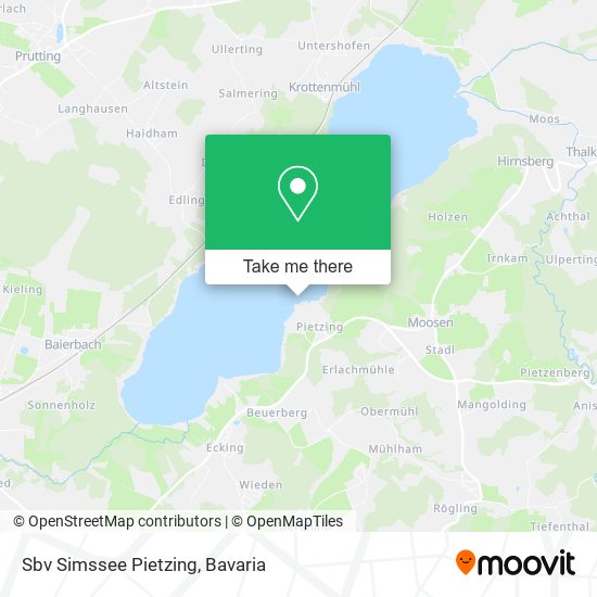 Карта Sbv Simssee Pietzing