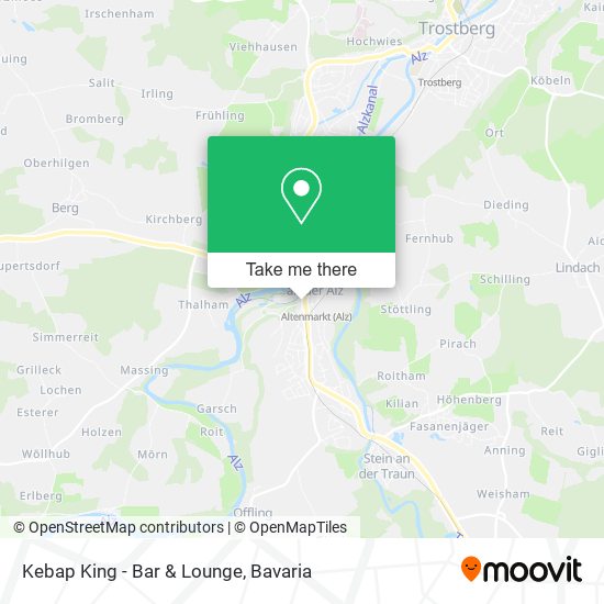 Kebap King - Bar & Lounge map