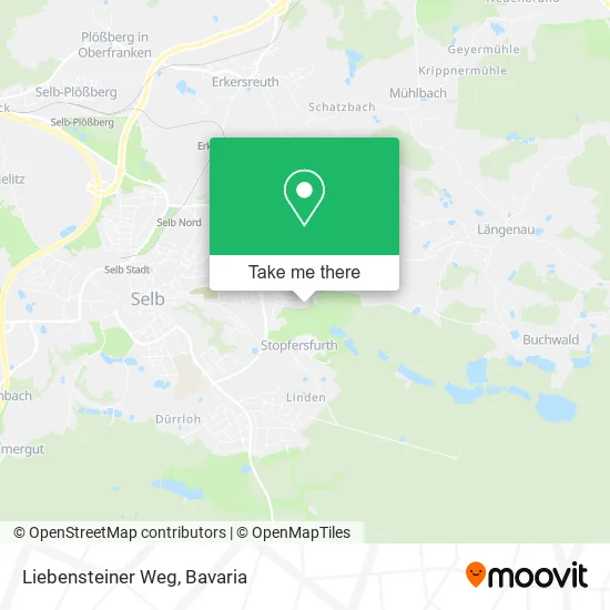 Карта Liebensteiner Weg