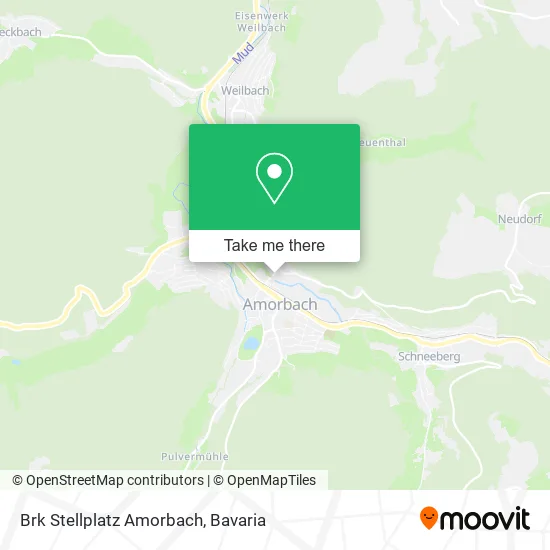 Карта Brk Stellplatz Amorbach