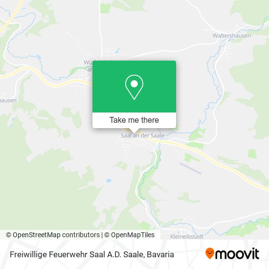 Freiwillige Feuerwehr Saal A.D. Saale map