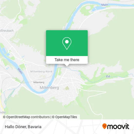 Карта Hallo Döner