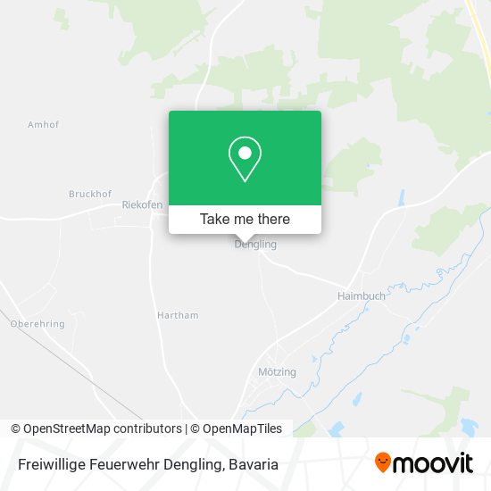 Карта Freiwillige Feuerwehr Dengling