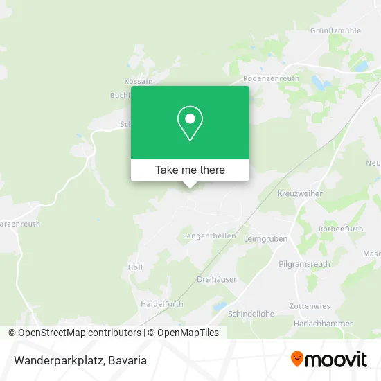 Карта Wanderparkplatz