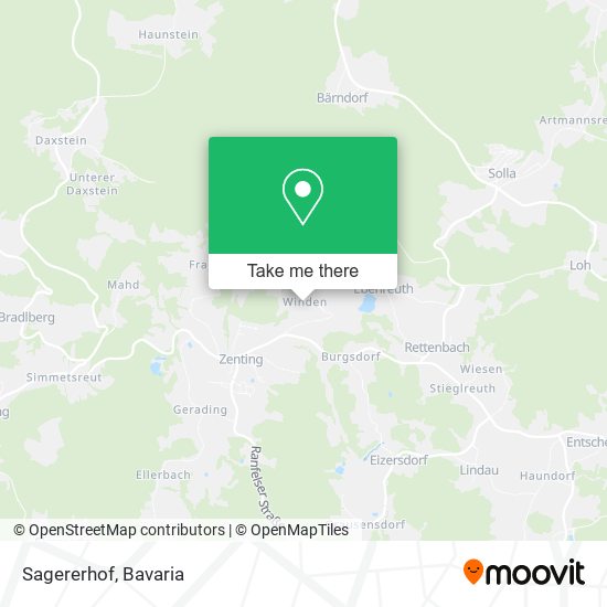 Sagererhof map