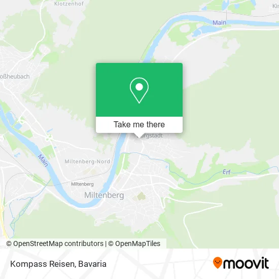 Карта Kompass Reisen