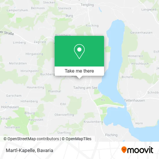 Карта Martl-Kapelle