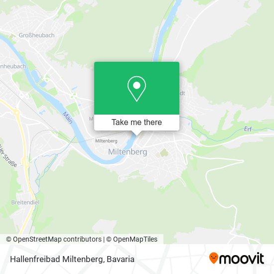 Hallenfreibad Miltenberg map