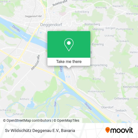 Sv Wildschütz Deggenau E.V. map
