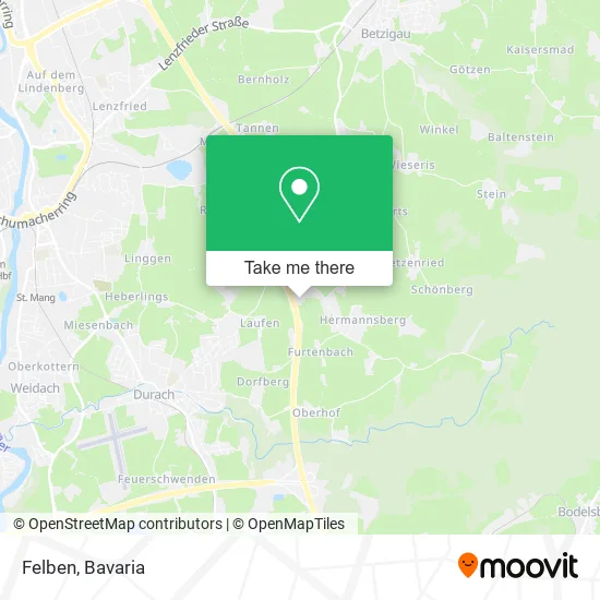 Карта Felben