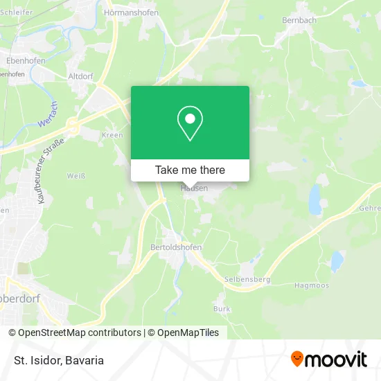 Карта St. Isidor