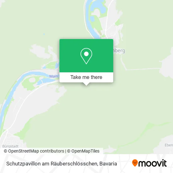 Карта Schutzpavillon am Räuberschlösschen